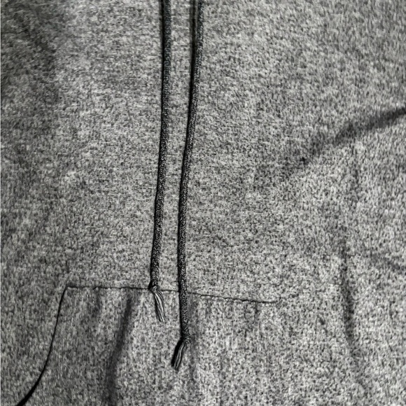 American Eagle Outfitters Charcoal Knit Hoodie - Picture 2 of 4